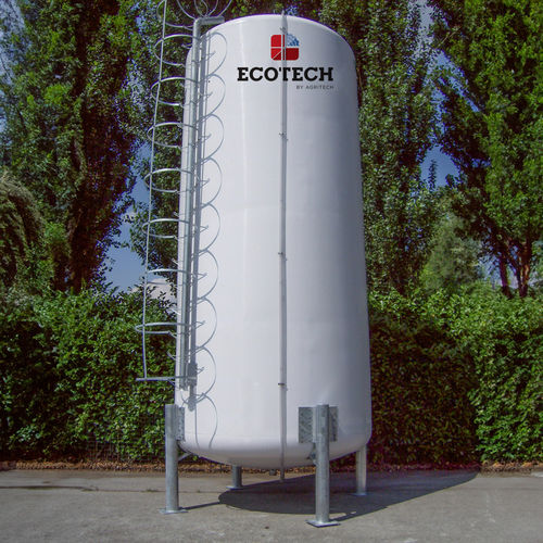 Réservoir de process - CISP series - AGRITECH SRL - de liquides / en acier galvanisé / cylindrique