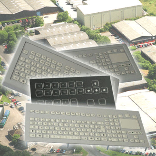 Clavier industriel - CLICKTOUCH - encastrable / à touches mécaniques / à membrane