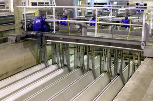 Unité de filtration à sable - AquaDiamond® - Aqua-Aerobic Systems, Inc. - pour eaux usées