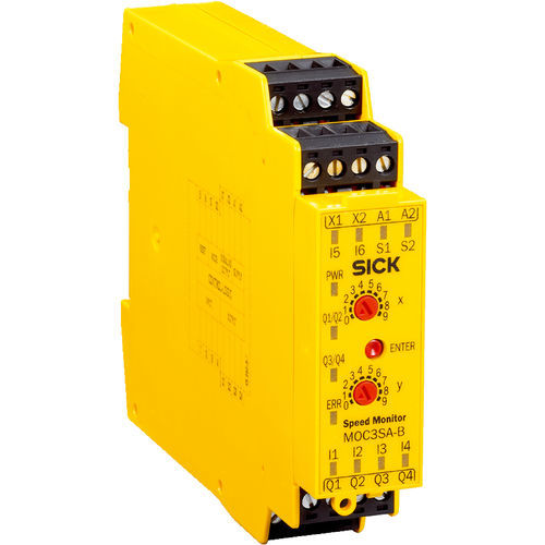 Moniteur de sécurité pour la vitesse - MOC3SA series - SICK - sur rail DIN