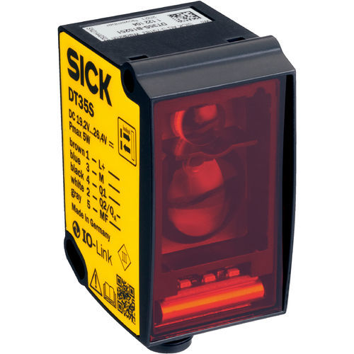 Capteur de distance laser par triangulation - DT35-S - SICK - IO-Link / à balayage / classe de protection laser 1