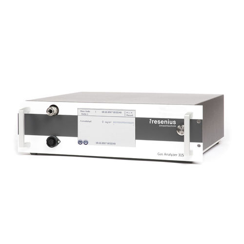 Analyseur de gaz d'échappement - GA315 - Fresenius Umwelttechnik GmbH  - d'ammoniac dissous / de formaldéhyde / pour site de mise en décharge