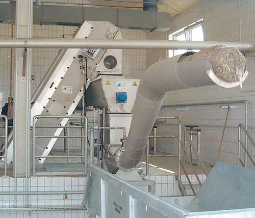 Crible par voie humide - FSM-Frankenberger GmbH & Co. KG  - à vis / pour eaux usées / compact