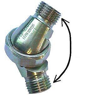 Raccord tous fluides - HVB series - MID - VARIACOR - hydraulique / fileté / à bague coupante