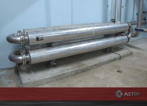 Échangeur de chaleur tube / tube - HEX - ASTIM Endustri Tesisleri Imalat Montaj Taahhut A.S. - liquide / liquide
