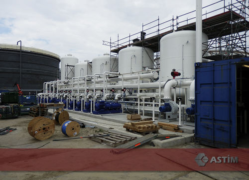 Unité de filtration à sable - FLT - ASTIM Endustri Tesisleri Imalat Montaj Taahhut A.S. - pour traitement des eaux usées / en acier inoxydable