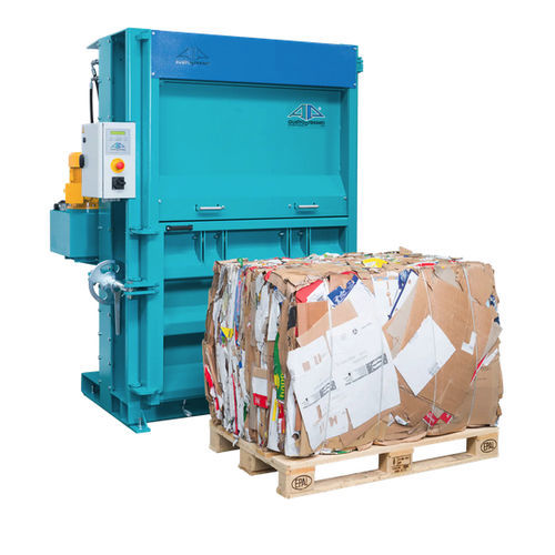 Presse à balles pour carton - APV easyline series - Austropressen Roither Maschinenbau GmbH - pour papier / pour plastique / verticale
