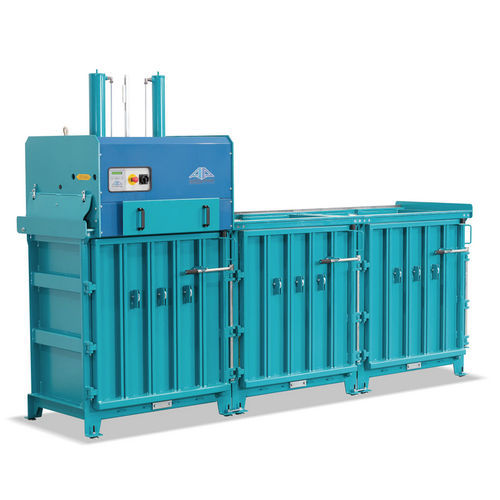 Presse à balles verticale - APV 200-2 - Austropressen Roither Maschinenbau GmbH - à chargement par le haut / pour carton / pour papier