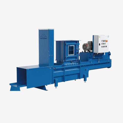 Presse à balles de canettes - DS-A 250 - Austropressen Roither Maschinenbau GmbH - pour ferraille / horizontale / à chargement par le haut
