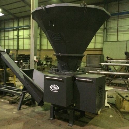 Broyeur pour copeau - TK series - AYMAS MAKINA SAN. ve TIC. A.S. - à rotor / vertical / pour le recyclage