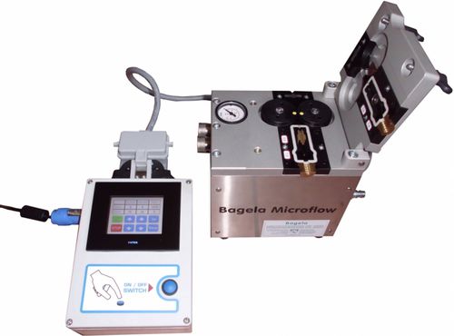 Machine de soufflage de câbles à fibre optique - Microflow - Bagela Baumaschinen GmbH & Co. KG