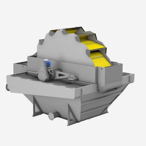 Crible d'égouttage - Binder+Co AG - pour chantier de construction / vibrant linéaire / pour produits en vrac