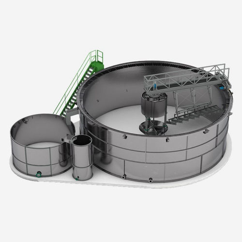 Clarificateur circulaire - IC series - Binder+Co AG - avec pont racleur