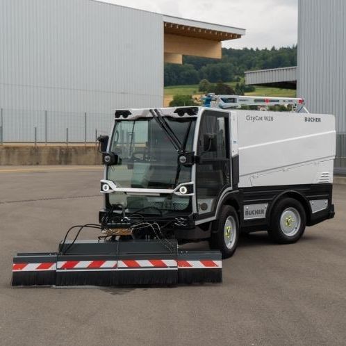 Laveuse de voirie à eau - CityCat W20 - Bucher Municipal AG - à moteur diesel