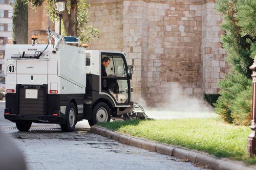Laveuse de voirie à eau - CityCat W20e - Bucher Municipal AG - électrique