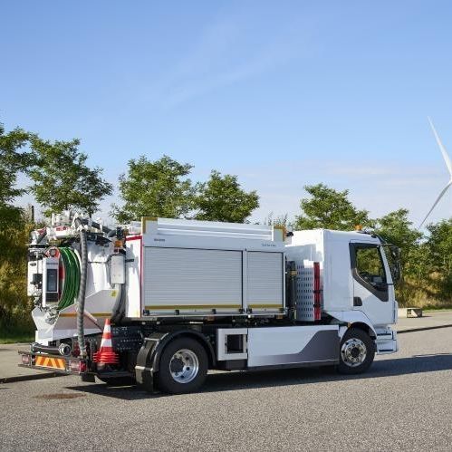 Balayeuse sur camion - CityFlex C40e - Bucher Municipal AG - électrique / d'extérieur / de déchets