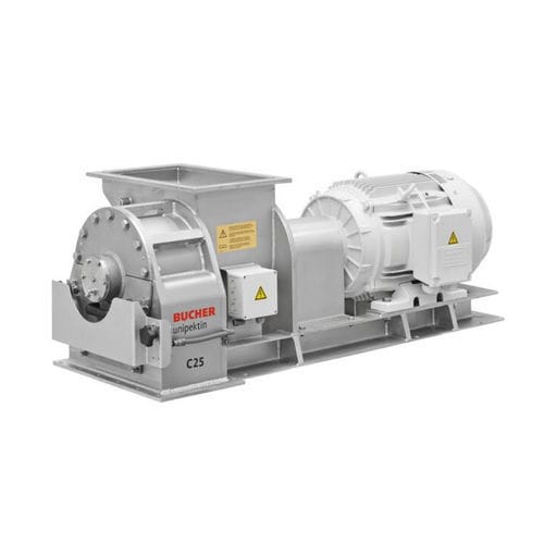 Broyeur de produits alimentaires - C25 - Bucher Unipektin AG - à rotor / centrifuge / à disques