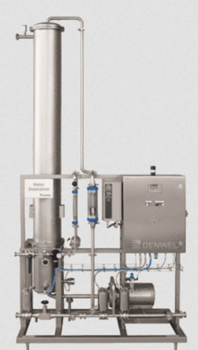 Désaérateur pour l'industrie agroalimentaire - Bucher Unipektin AG - d'eau / en acier inoxydable / pour l'industrie de la boisson