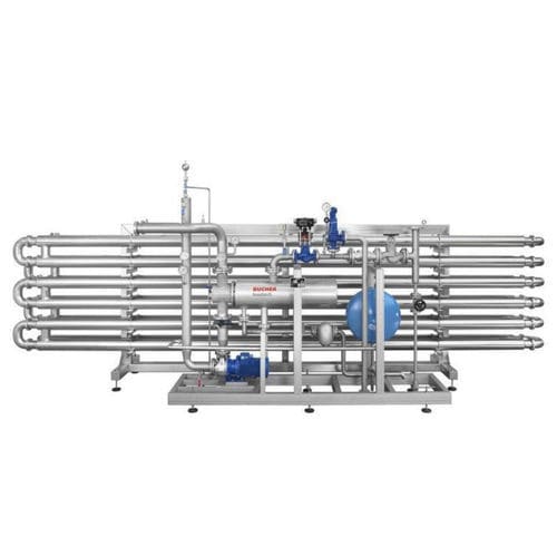 Réchauffeur d'eau - Bucher Unipektin AG - de tubes / à circulation / compact