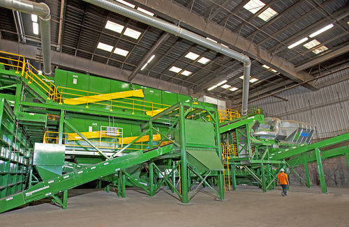 Station de traitement des déchets encombrantes - Bulk Handling Systems (BHS) - automatisée