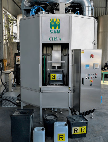 Machine de lavage à eau - CH  - C.E.B. IMPIANTI S.r.l. - automatique / pour conteneurs hospitaliers / pour emballage