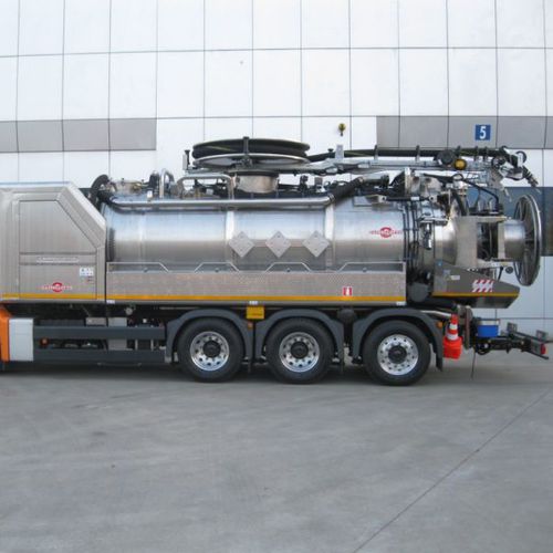 Camion hydrocureur - COMBI_FM series - CAPPELLOTTO S.P.A.  - à 4 essieux