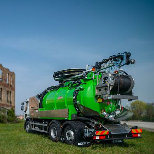 Camion hydrocureur - COMBI_FI series - CAPPELLOTTO S.P.A.  - à 3 essieux