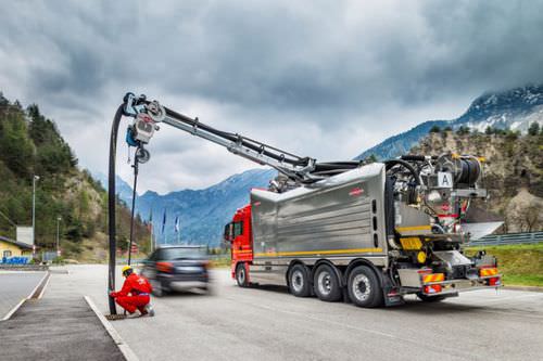 Camion hydrocureur - CAP RECY - CAPPELLOTTO S.P.A.  - à 4 essieux / à recyclage d'eau