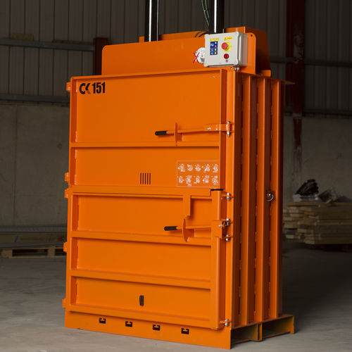 Presse à balles pour carton - CK151 - CK International ltd - pour papier / verticale / à chargement frontal