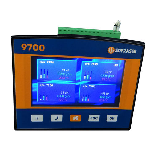 Système de surveillance de viscosité - 9710 - SOFRASER - multiparamètres / de process / d'acide sulfurique