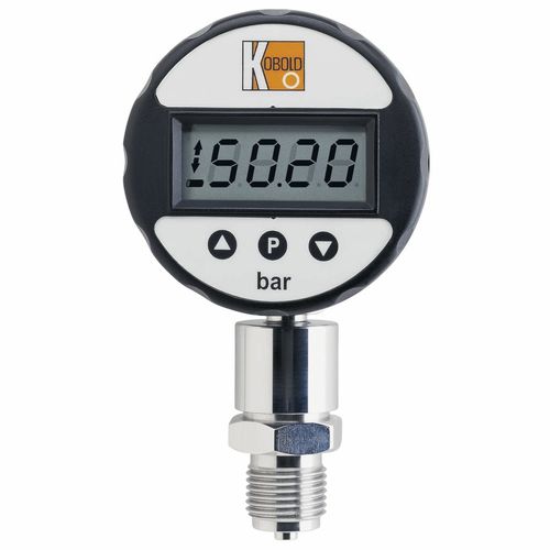 Manomètre numérique - MAN-SD series - KOBOLD INSTRUMENTATION - fileté / en acier inoxydable / électronique