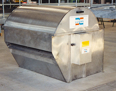 Dégrilleur à tambour - RS series - COSME S.R.L - pour le traitement des eaux usées