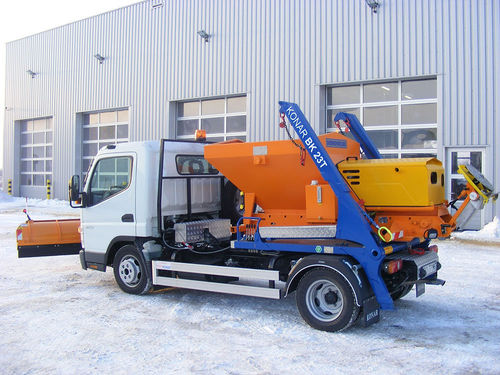 Épandeur de sel sable - MP2 - DOBROWOLSKI Sp. z o.o.  - pour camion