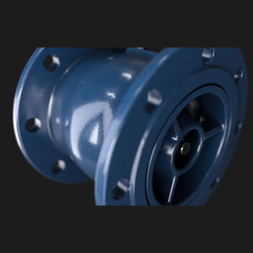Clapet anti-retour à disque - 8015  - Düker GmbH - pour eau / pour gaz / à bride
