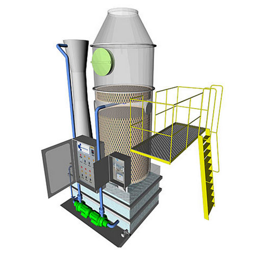 Laveur de gaz Venturi - VTW® series - Ecochimica System - à voie humide / chimique / à haute efficacité