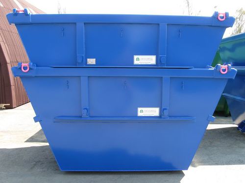 Poubelle en métal - SMC - ELKOPLAST CZ - pour déchets industriels / pour déchets urbains / empilable