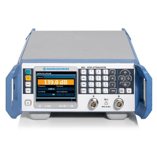 Atténuateur numérique à échelons - R&S®RSC series   - Rohde Schwarz - variable / RF