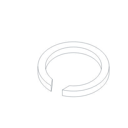 Circlip externe - HELICAL