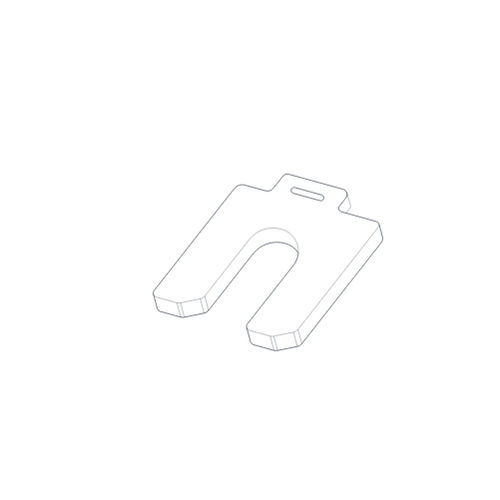 Cale en plastique - HELICAL - pour alignement / pleine