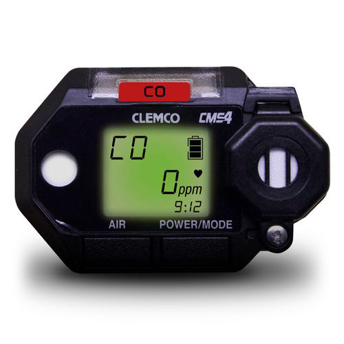 Détecteur de gaz - CMS-4 - CLEMCO INDUSTRIES - de présence / de monoxyde de carbone / pour masque respiratoire