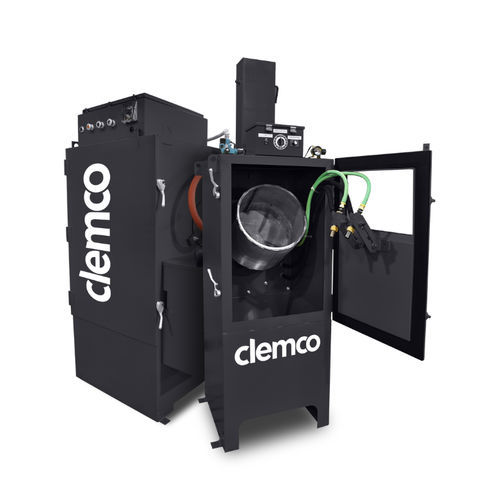Cabine de sablage à pression - CLEMCO INDUSTRIES - automatique / à tambour rotatif / pour applications aérospatiales