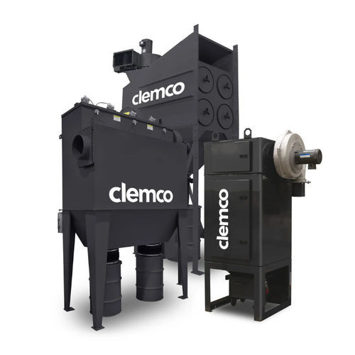 Dépoussiéreur à filtre - CDF - CLEMCO INDUSTRIES - décolmatage à jet pulsé / pour l'industrie pharmaceutique / compact