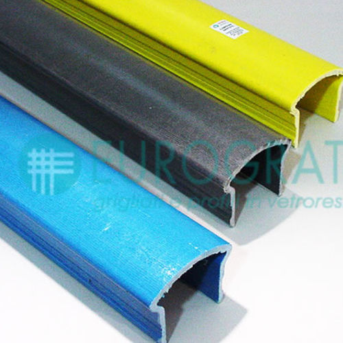 Profilé pultrudé - EUROGRATE GRP GRATING AND PROFILES - en vinyle / en polyester renforcé fibre de verre / en PRFV