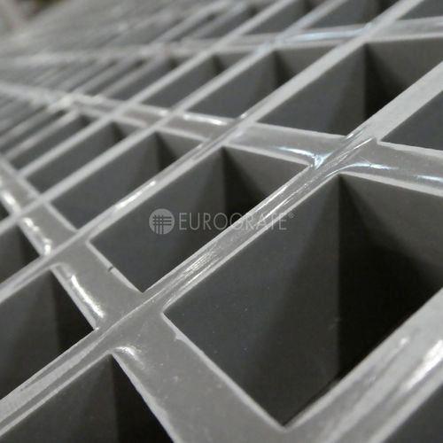 Caillebotis en composite - EUROGRATE GRP GRATING AND PROFILES - en polyester renforcé de fibres de verre / robuste / conductif