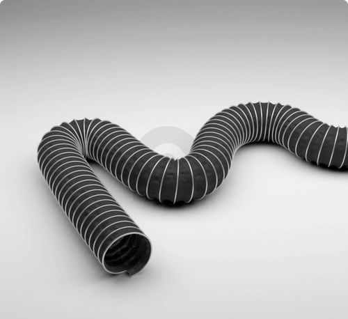 Tuyau flexible antistatique - Master-Clip VINYL EL - Masterflex SE - pour gaz / pour vapeur / en acier galvanisé