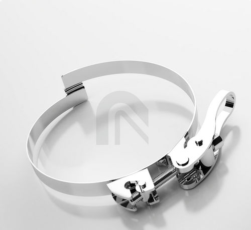 Collier de serrage en acier inoxydable - Master-Grip - Masterflex SE - à pont / résistant à la corrosion / robuste