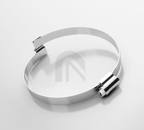 Collier de serrage en acier inoxydable - Master-Grip - Masterflex SE - à vis / à bande / robuste