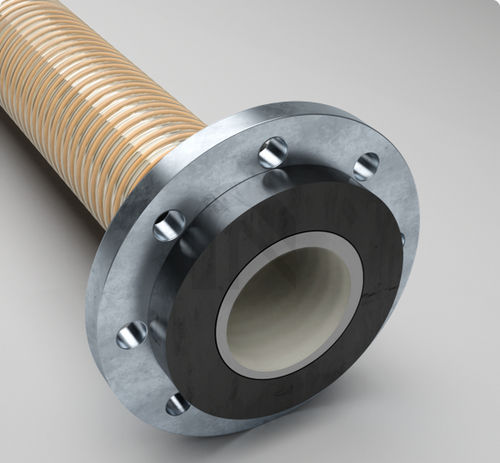 Bride pour tuyau flexible - Combiflex Cast-on PU Swivel Flange - Masterflex SE - en plastique / en aluminium / percée