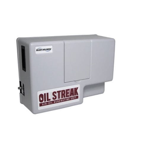 Système de lubrification air/huile - OS3 series  - BIJUR DELIMON INTERNATIONAL - pour broche haute vitesse / électrique