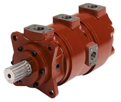 Moteur hydraulique à engrenage - 57 series - RINEER - à cylindrée fixe / faible vitesse / à fort couple